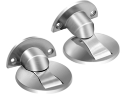 Batentes De Porta Magnéticos Pacote Com 2 Batente De Porta Magnético Acabamento Escovado Invisível E Durável Sem Necessi Aquaforge