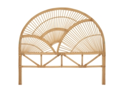 Cabeceira de cama EFELA VENTE-UNIQUE.PT Natural claro 140x190 cm, 140x200 cm