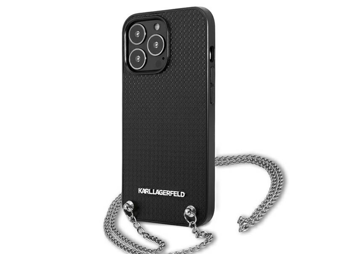 Capa para iPhone 13 Pro Max KARL LAGERFELD Rígida Preto