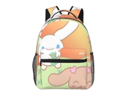 Mochila De Estudante Cinnamoroll, Leve E Elegante, À Prova Dágua E Com Alça De Ombro Ajustável. Olysi Shop