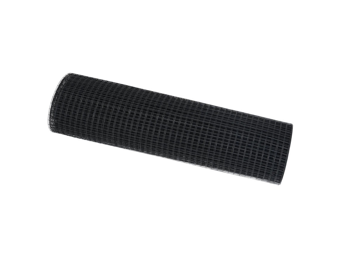 Conjunto 1 Arame Soldado Vidaxl Cinzento Pvc (10000 X 60 Cm)