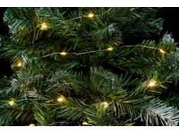 Conjunto De Luzes Led, 20 Díodos, Em Cobre, Para Decoração E Utilização Em Diferentes Ambientes