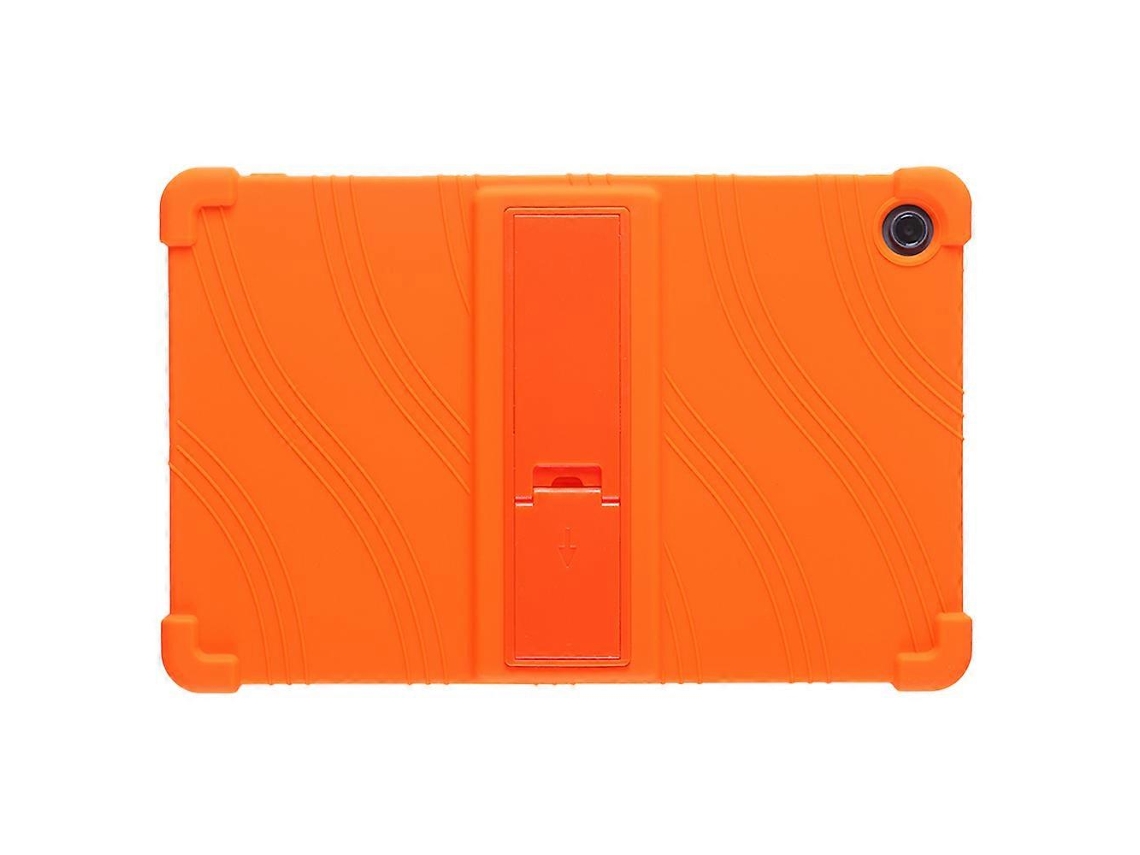 Capa De Silicone À Prova De Choque Com Suporte Laranja Para Alldocube Iplay 50 Iplay 50 Pro