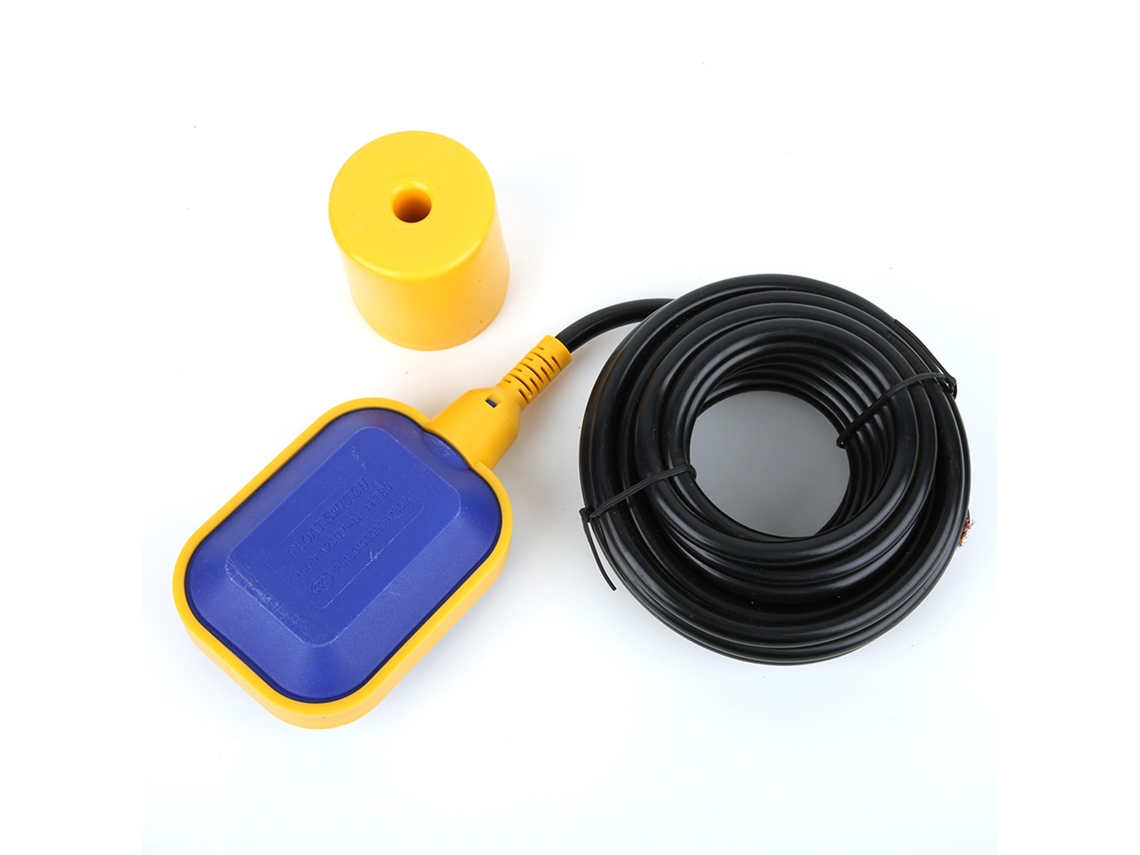 Interruptor Flutuador de Nível Key 6 Sensor de Nível de Líquido Cabo 6m Controle Automático Abastecimento Drenagem 0 250v