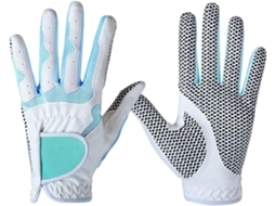 Luvas de Golfe Femininas, Antiderrapantes, em Microfibra com Grânulos, Respiráveis, com Proteção Solar e Resis