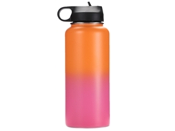 Caneca Térmica De Aço Inoxidável Para Esportes Ao Ar Livre, Caneca Portátil Para Água Slowmoose