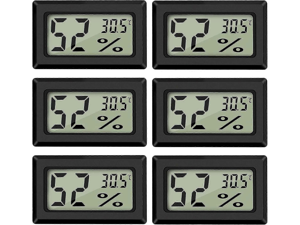 Mini Termômetro E Higrômetro Digital Lcd Portátil Para Medir Temperatura E Umidade.