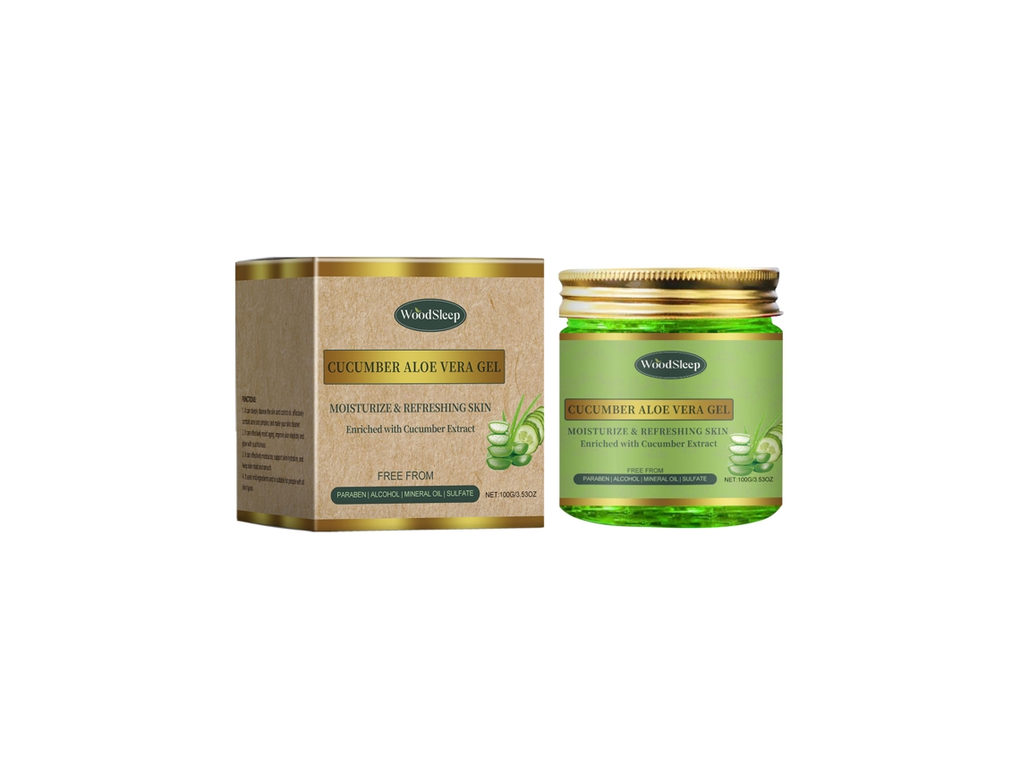 Gel Hidratante de Aloe Vera com Pepino para Pele Sã LAXISCREED