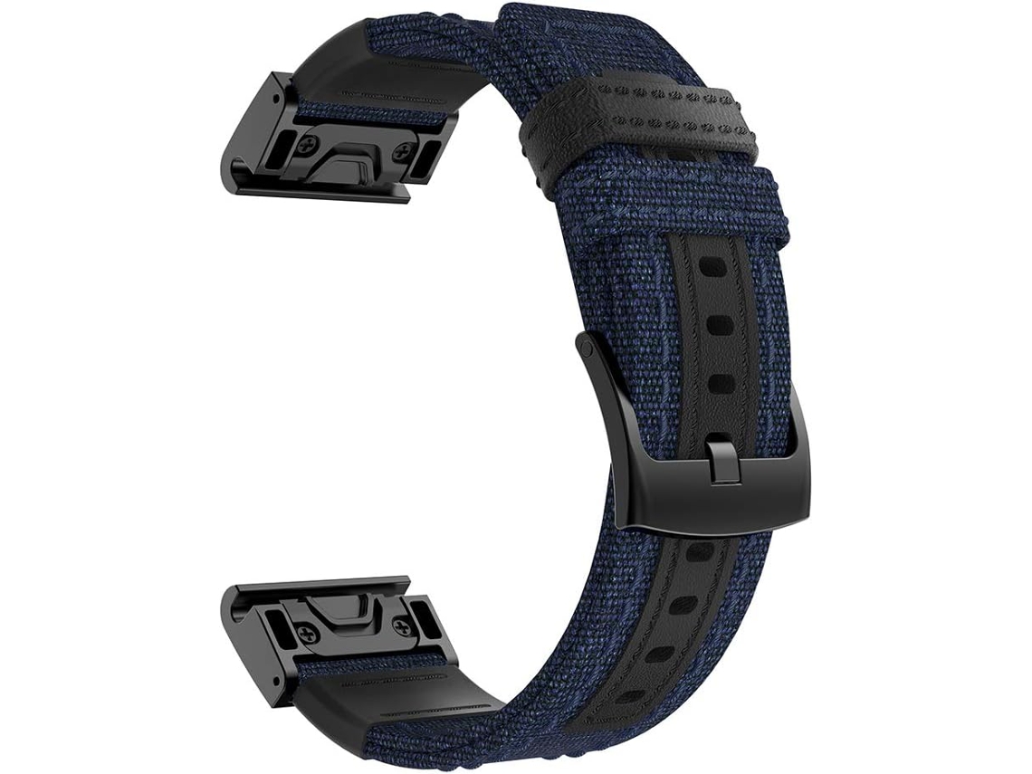 Pulseira De Nylon 22 Mm Com Encaixe Rápido Para Smartwatch