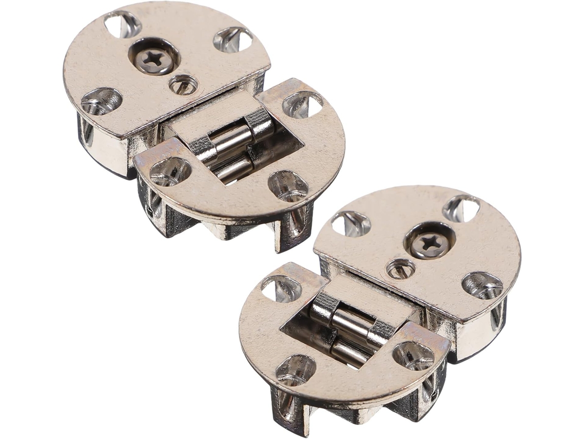 Conjunto De 2 Dobradiças Mola Articuladas Em Liga Zinco Para Armários