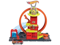 Hot Wheels City Super Loop Fire Park (Idade Mínima Recomendada: 3 anos)