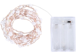 Luzes Decorativas De Contas Vermelhas Em Formato Frutinhas Para