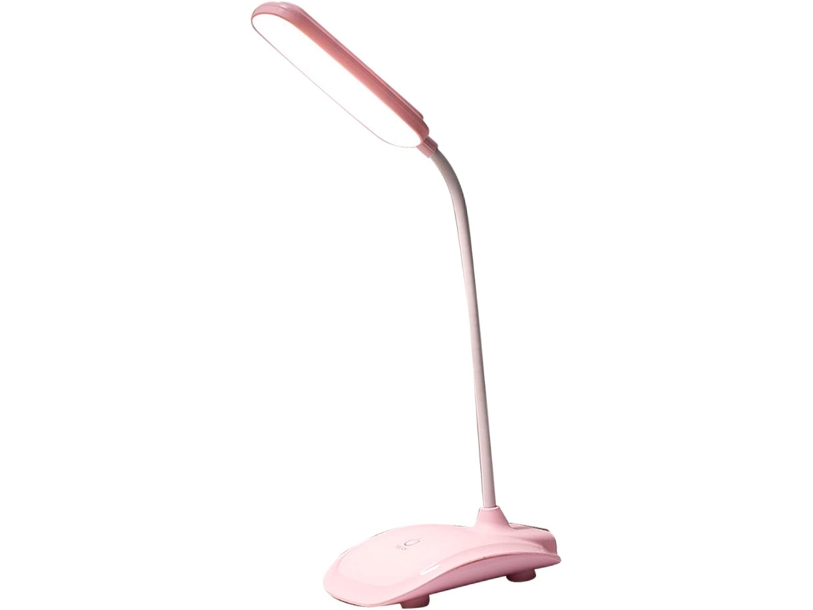 Luminária De Mesa Led Cocoarm, Luminária De Mesa Plástico Com Controle Por Toque, 3 Níveis De Cor, Ajuste Contínuo De