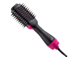 Secador De Cabelo E Escova De Ar Quente Preto