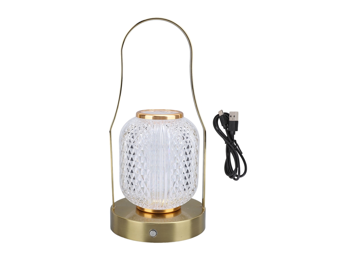 Rebe-lanterna Led Sem Fio Recarregável 3600mah Com Regulação De Brilho Sem Fio Para Camping, Lar E Quarto