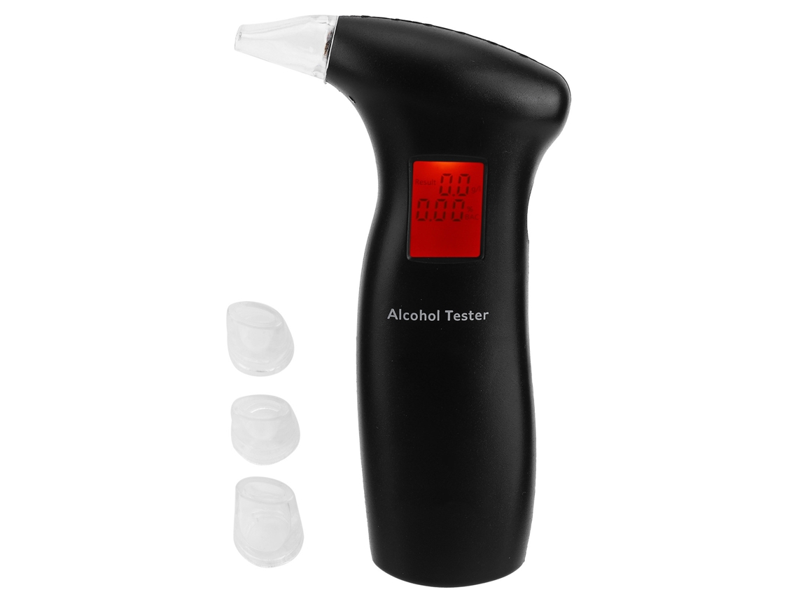 Analisador de álcool para motoristas com display LCD | S/MARCA