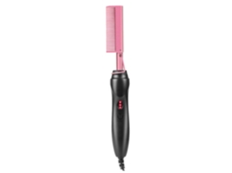 Alisador de Cabelo com Pente Aquecido Alisador de Cabelo com Pente Elétrico Portátilcor de Rosa Bisbisous AUJEZON