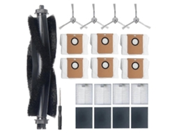 Kit De Peças De Reposição Para Aspiradores Robô Da Série L60 - Pacote Com 15 Peças, Incluindo Filtros, Escovas E Sacos._ptg