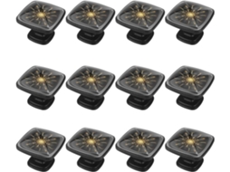 Puxadores Quadrados Para Armários De Cozinha, Puxadores Para Gavetas De Cômoda, 12 Peças, Fundo Abstrato De Mandala