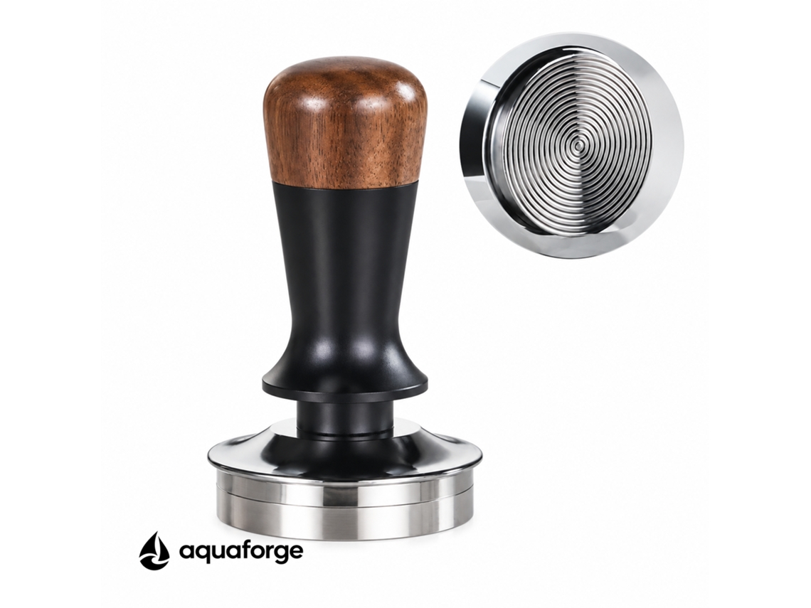 Tamper De Café Aquaforge Com 51 Mm E Ajustável Para Espresso