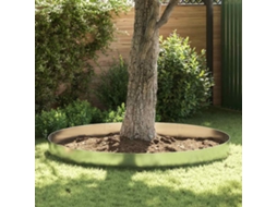 Vidaxl Vedação Para Relvado 10 Pcs Aço Galvanizado 100x20 Cm