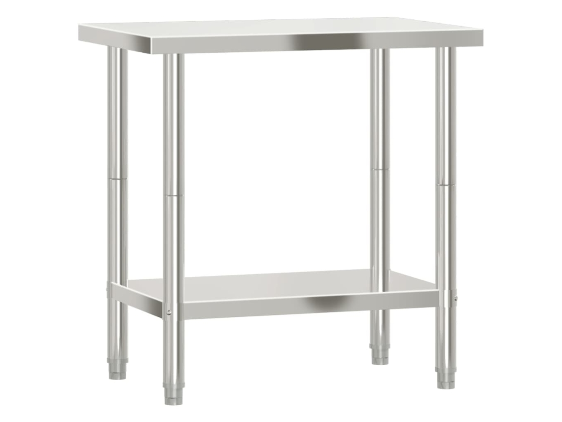 Kitchen Work Table, Kitchen Work Tables Vidaxl (82.5 X 55 X 85 Cm)