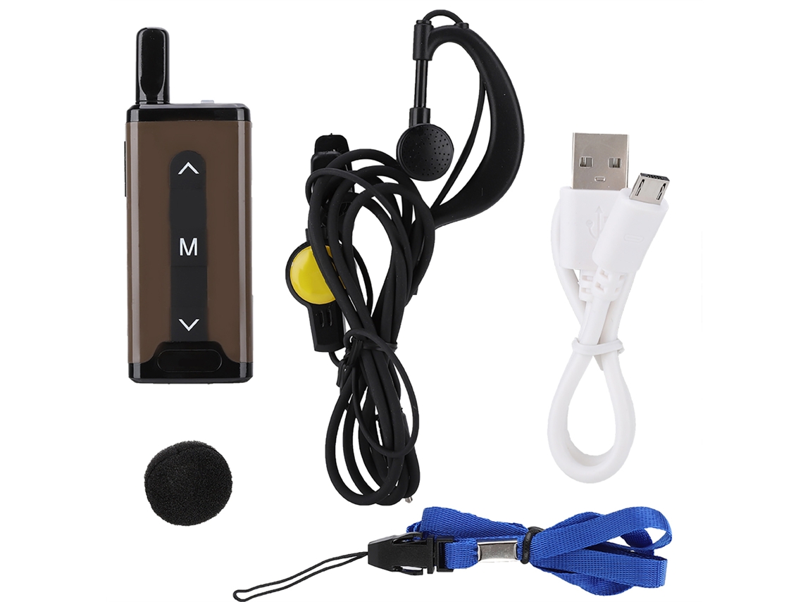 Aetheria gv V9 Mini Rádio de Duas Vias Handheld Uhf 400 480mhz Walkie Talkie Portátil