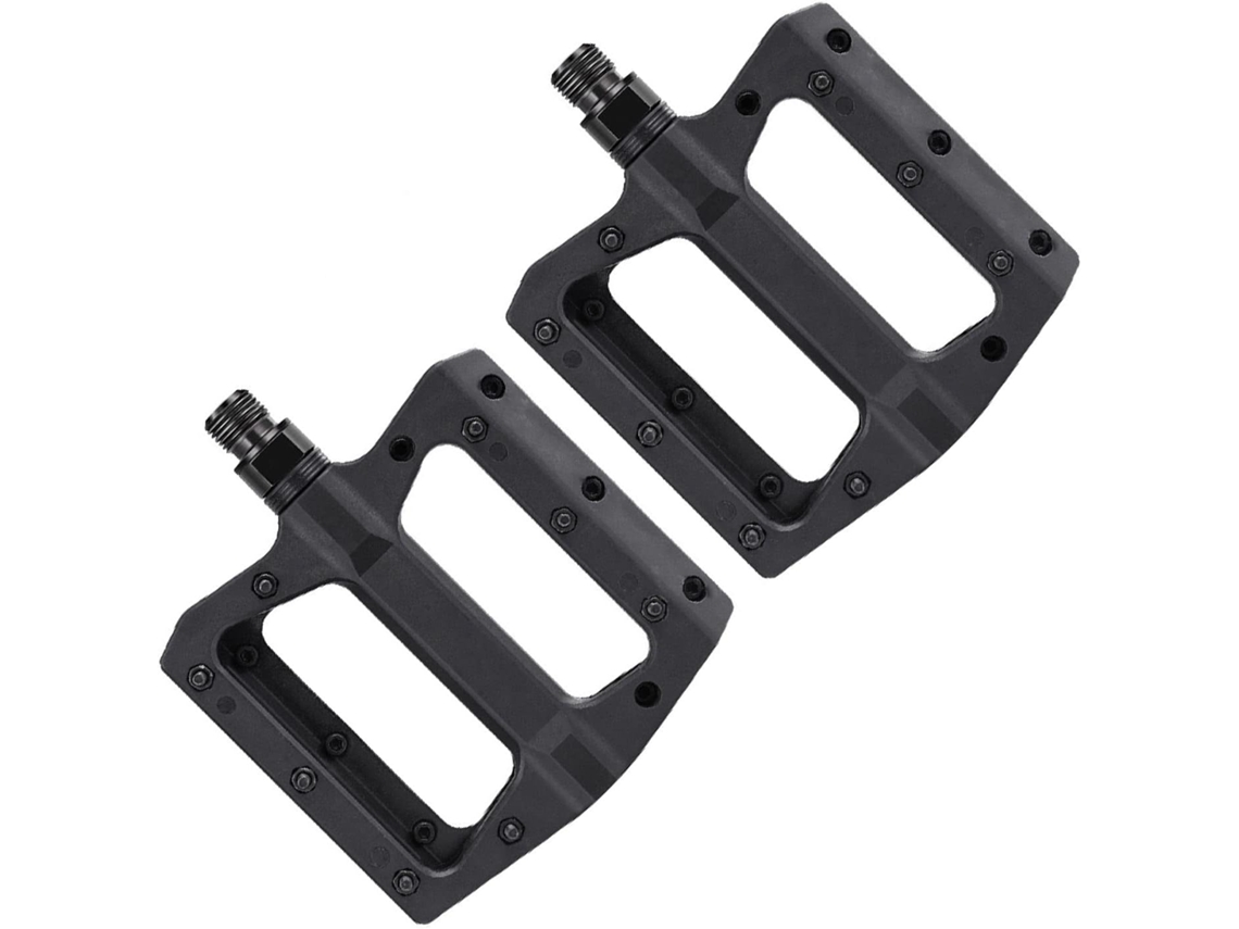 Pedais Universais Slip Cycling, Ultraleve, em fibra de nylon, para