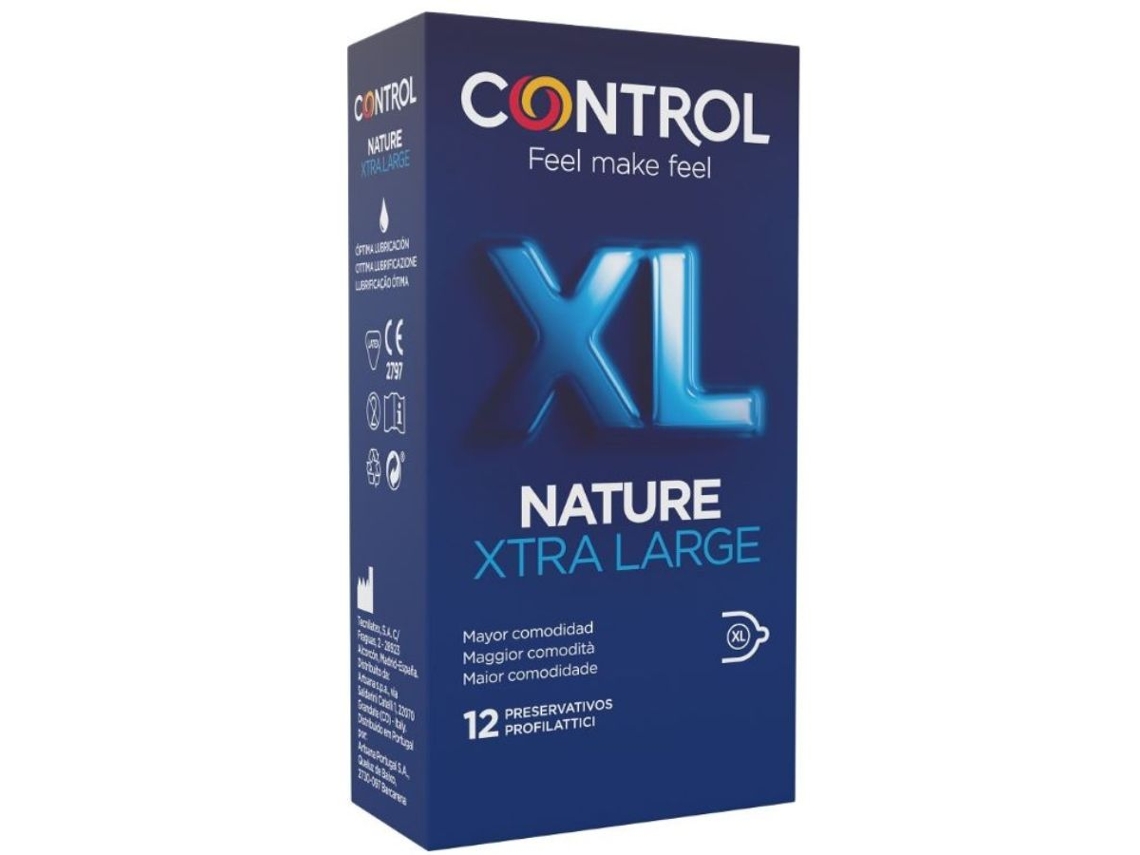 Preservativos CONTROL Adapta Nature Xl (12 un)
