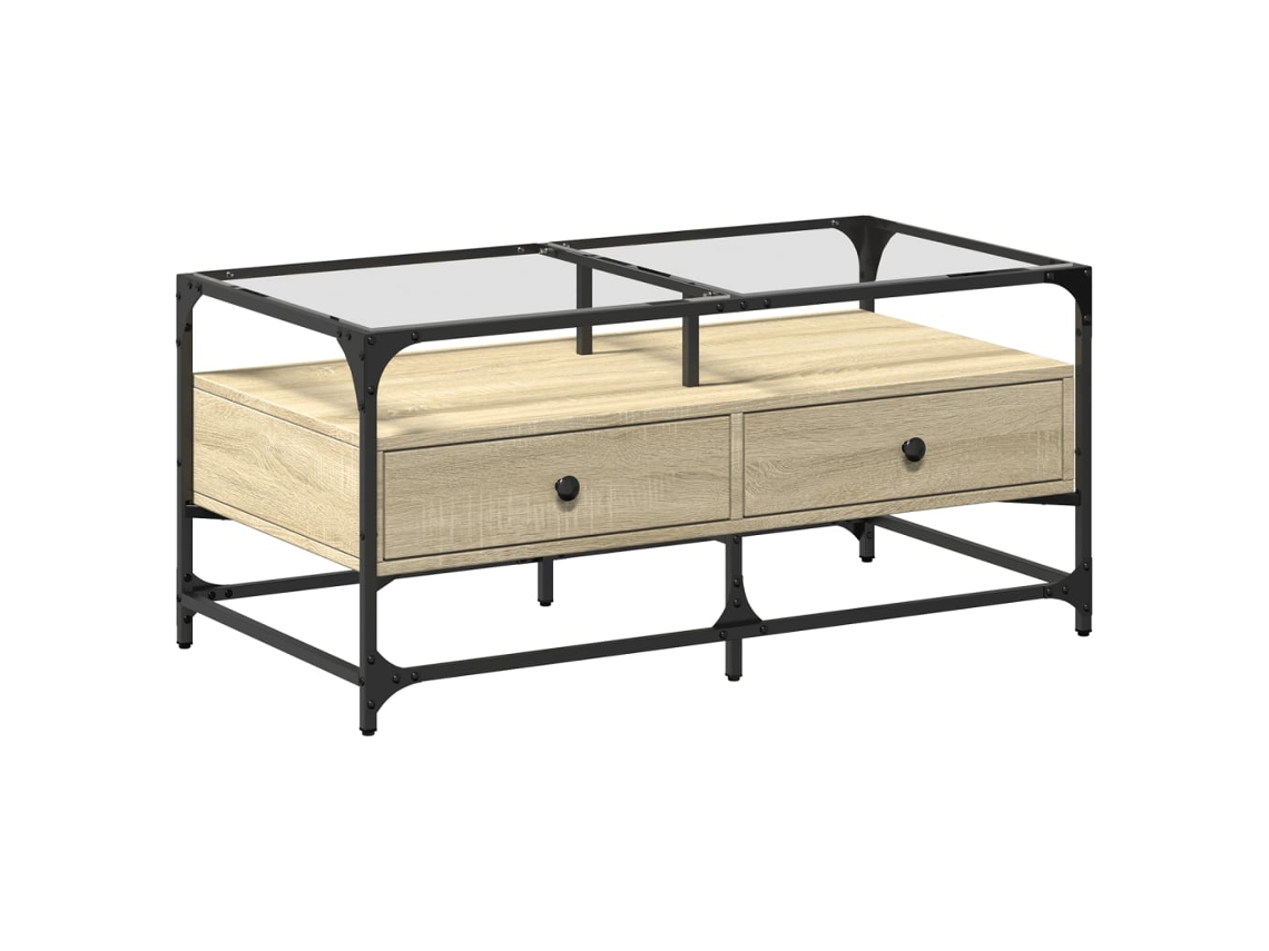 Coffee Table, Coffee Tables Vidaxl Marrom Madeira Processada (n/a)