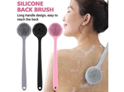 Escova De Silicone Para As Costas Com Cabo Longo, Massageadora E Esfoliante Para Limpeza. Nostalgia88