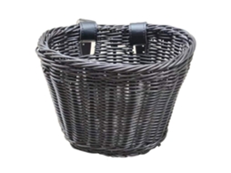 Cesta De Bicicleta De Vime, Cesta Dianteira Para Manusear Bicicleta De Criança.