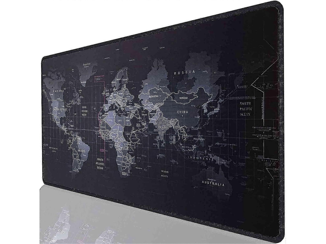 Mousepad Gamer Tapete De Mesa Portátil Grande Com Mapa Mundi À Prova Dágua Olysi Shop