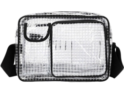 Bolsa antiestática transparente para ferramentas, ideal para salas limpas, com cobertura total, em PVC.