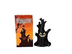 Laxiscreed Decoração De Halloween Com Árvore Fantasma Iluminada, Abóboras E Elementos Para Festas E Bar