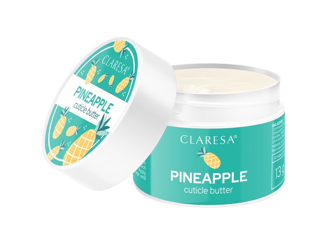 Manteiga Nutritiva para Cutículas de Abacaxi, 13g Claresa