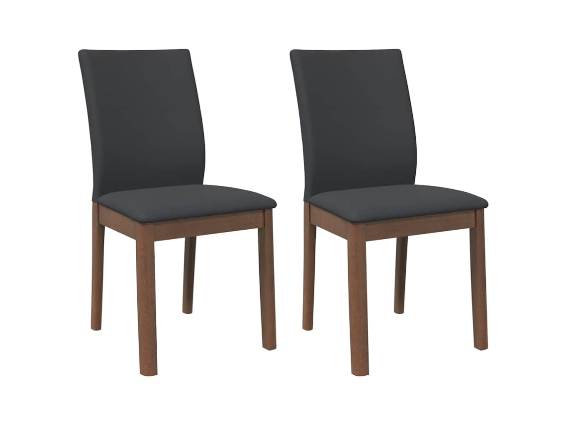 Dining Chair, Dining Chairs Vidaxl Marrom Borracha (n/a)