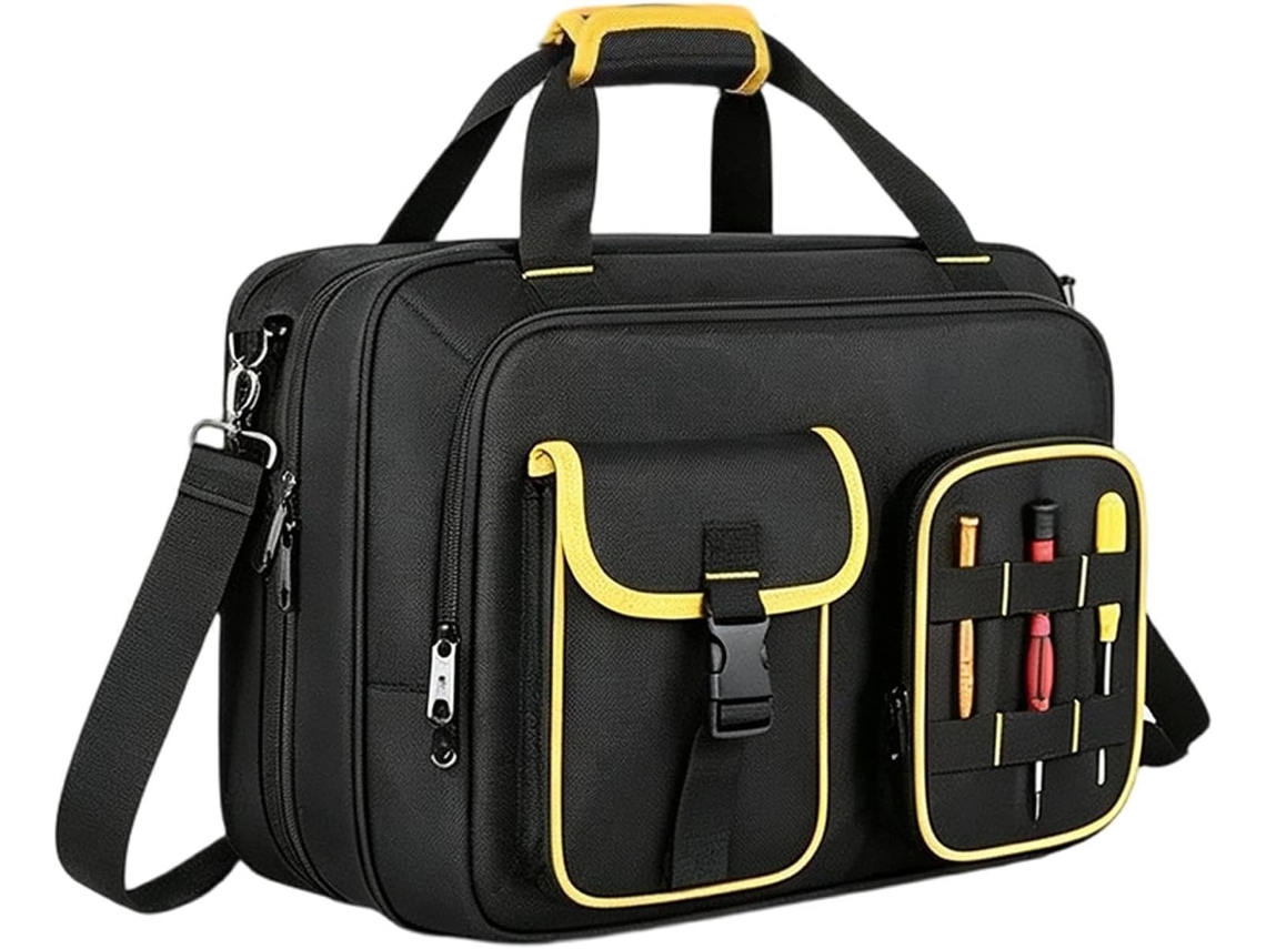 Bolsa organizadora para ferramentas, ideal para encanadores, eletricistas e engenheiros.