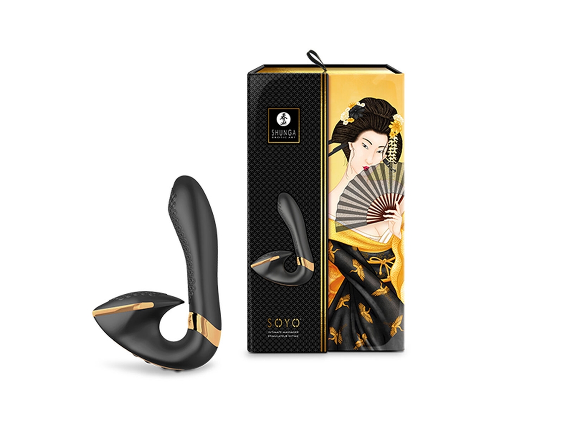 Shunga - Massajador Íntimo Soyo Black -