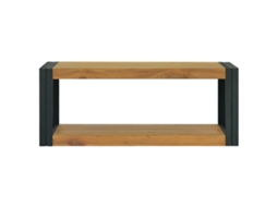 Maison Exclusive - Armário De Parede P/ Casa De Banho 90x45x35 Cm Teca Maciça