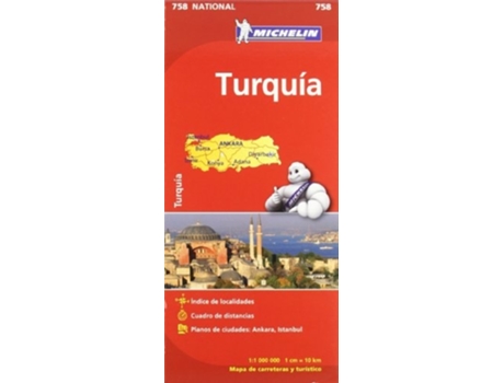 Livro M. Nationalturquia De Michelín (francês)