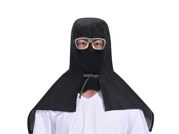 Chapéu De Tira Com Óculos Protetor Anti-poeira Anti-vento Respirável Confortável De Tecido Totalmente Fechado Para Exterior