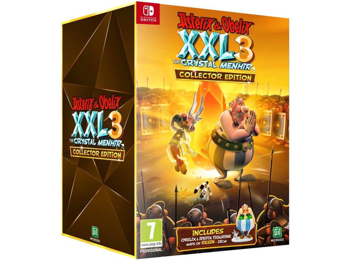 Jogo Nintendo Switch Asterix & Obelix XXL 3: The Crystal Menhir (Collector's Edition)