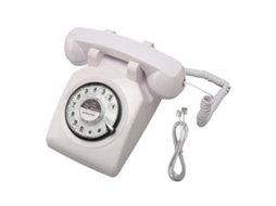 Telefone Fixo EOOCOO com Discador Rotativo Vintage