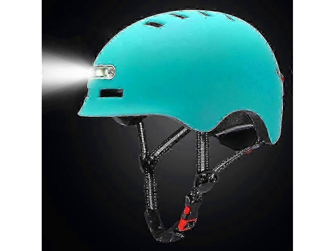 Capacete de Ciclismo e Motocicleta com Luz de Advertência Iluminada para Adultos e Crianças. TAISHENGDA