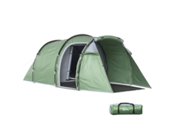 Tenda de Praia BISBISOUS dobrável para 2 pessoas com janelas 220x173x120cm