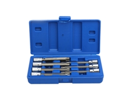 Conjunto de Chaves Estrela Torx Cr v (7 Peças)