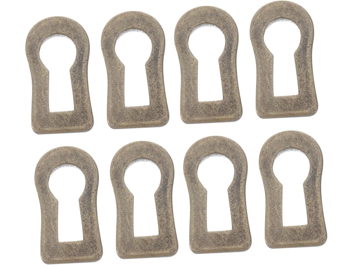 Tofficu 20 Peças Tampa De Fechadura Antiga, Inserto Decorativo Em Liga De Zinco Para Cômoda E Móveis