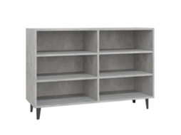 Sideboard, Sideboards Vidaxl Cinzeto Madeira Processada (n/a)