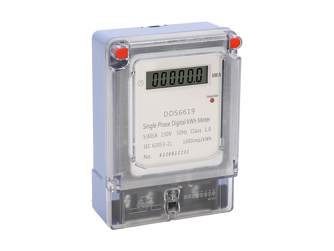 Laxiscreed Medidor De Energia Doméstico Com Display Lcd E Medição Em Watt-horas
